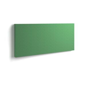 acoustic wall tiles rectangular in green fabric