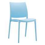 cafe chair light blue