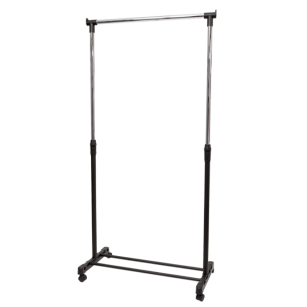 height adjustable coat rail
