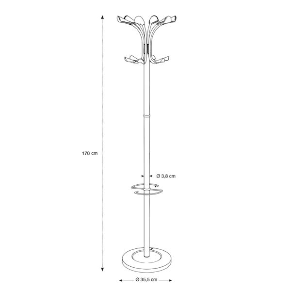coat stand dimensions