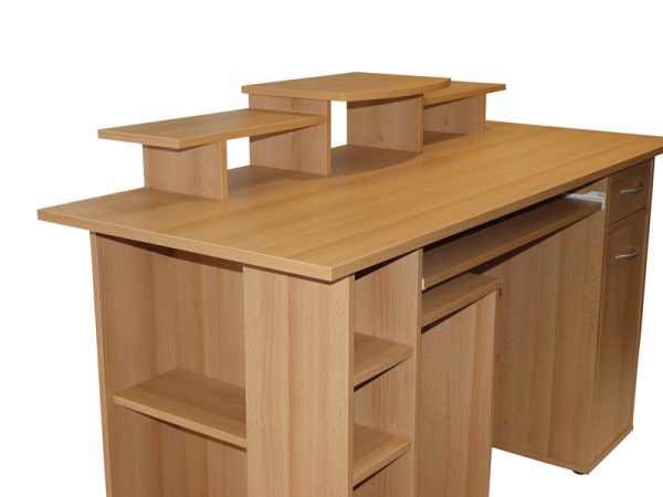 Ace Computer Desk 004 Beech - Image 5