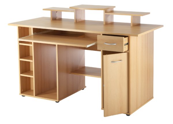 Ace Computer Desk 004 Beech - Image 6