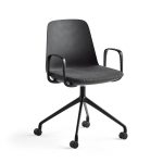 contemporary home office chair black anthracite