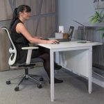 contemporary mesh office chair