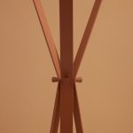 designer coat stand brown