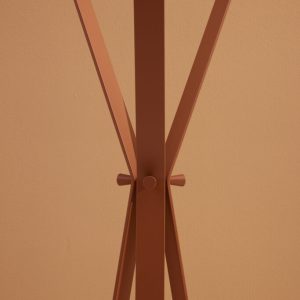 designer coat stand brown