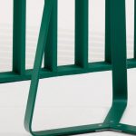 designer coat stand base in green