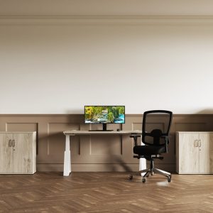 filing cabinet 4 drawer grey oak with office desks and office storage cupboards