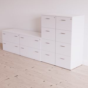 4 drawer filing cabinet white with side filers