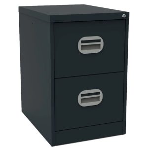 filing cabinet anthracite with 2 drawers