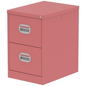 filing cabinet antique pink with 2 drawers
