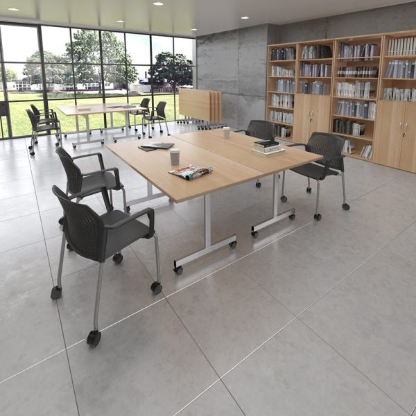 fliptop meeting table in meeting room