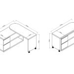 fold away desk dimensions