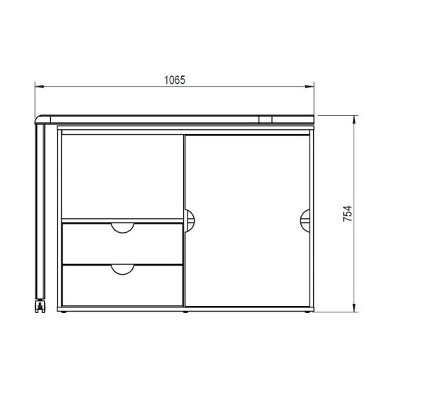 home office foldaway desk dimensions
