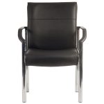 meeting chair black leather
