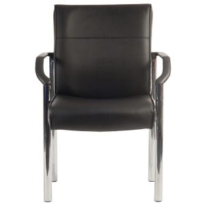 meeting chair black leather