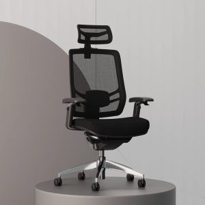 mesh office chair black