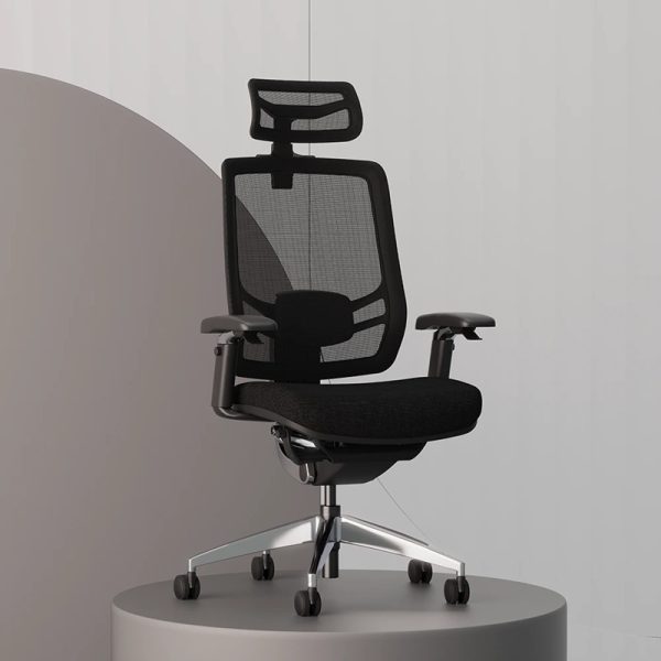 mesh office chair black
