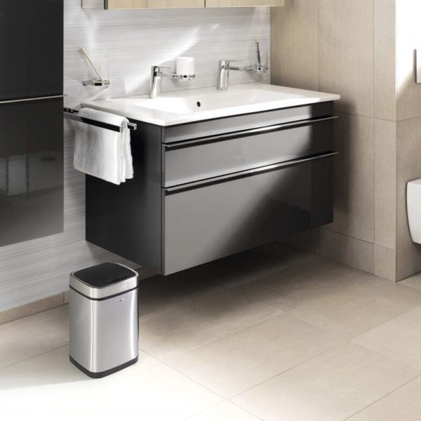 Air No Touch Office Waste Bin 6 Litres