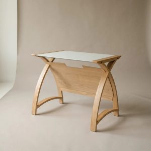 oak home office desk