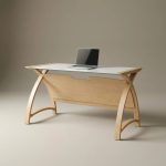 oak home office desk