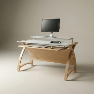 oak home office desk