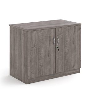 office cupboard grey oak