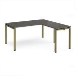 office furniture office desk l shaped with return