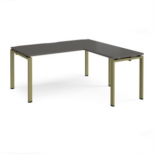 office furniture office desk l shaped with return