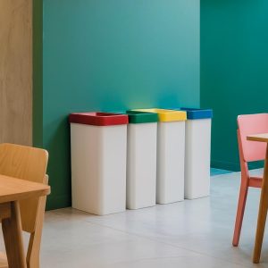 recycling waste bin