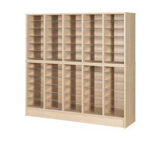 floor post sorters pigeon hole floor standing beech 60 space
