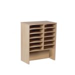 pigeon holes oak with 12 spaces