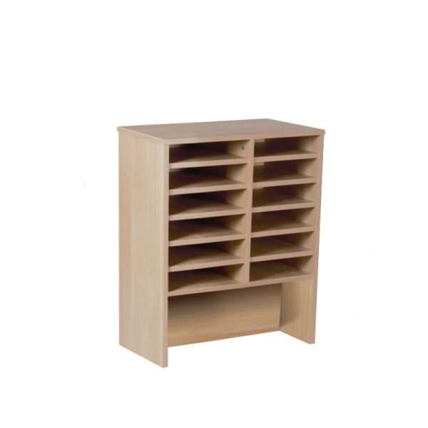 pigeon holes oak with 12 spaces