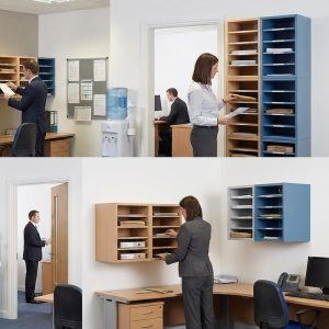 Wall Mounted Pigeon Holes 10 Wallmounted GO