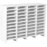 pigeon holes white with 44 spaces