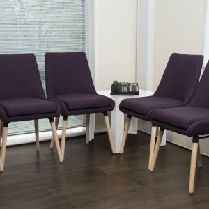 contemporary reception chair