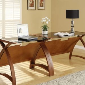 walnut home office desks