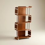 walnut office bookcase
