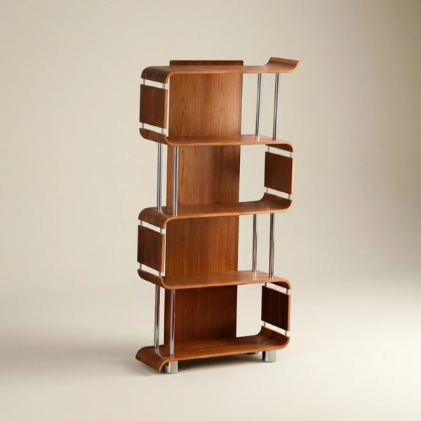 walnut office bookcase