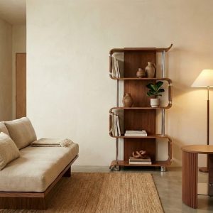 walnut office bookcase
