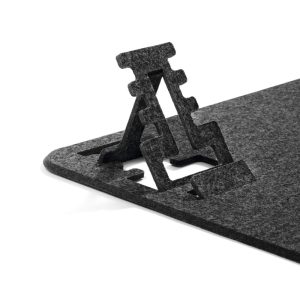 desk pad with phone holder