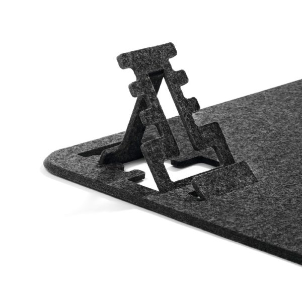desk pad with phone holder