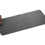 desk pad with phone holder
