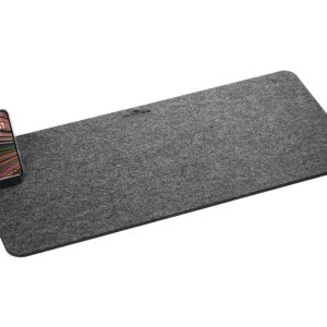 desk pad with phone holder
