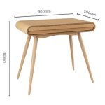home office desk london in attractive oak finish