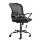 mesh office chair back view