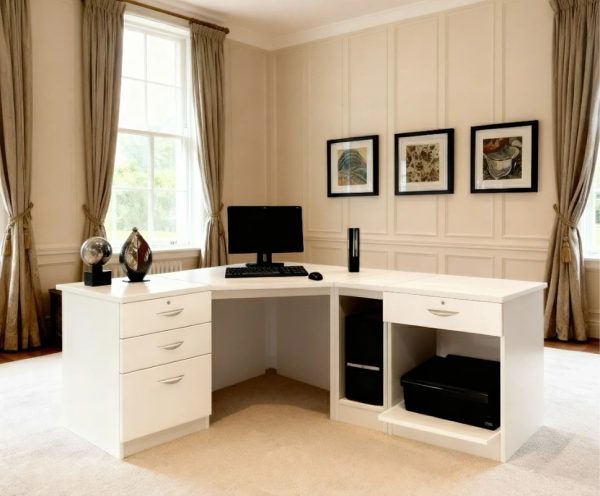 home office desk white