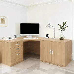 home office desk with drawers. Corner desk