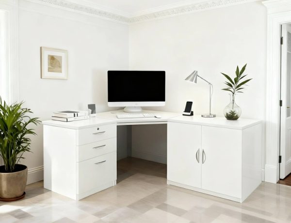 home office desk white