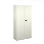 steel office cupboard white